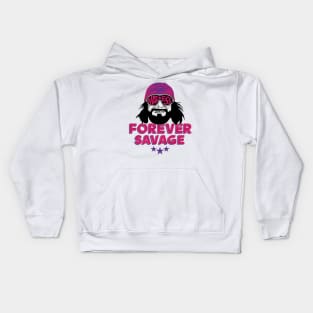 Macho Man Forever Kids Hoodie